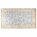 Vloerkleed wasbaar 190x300 cm grijs