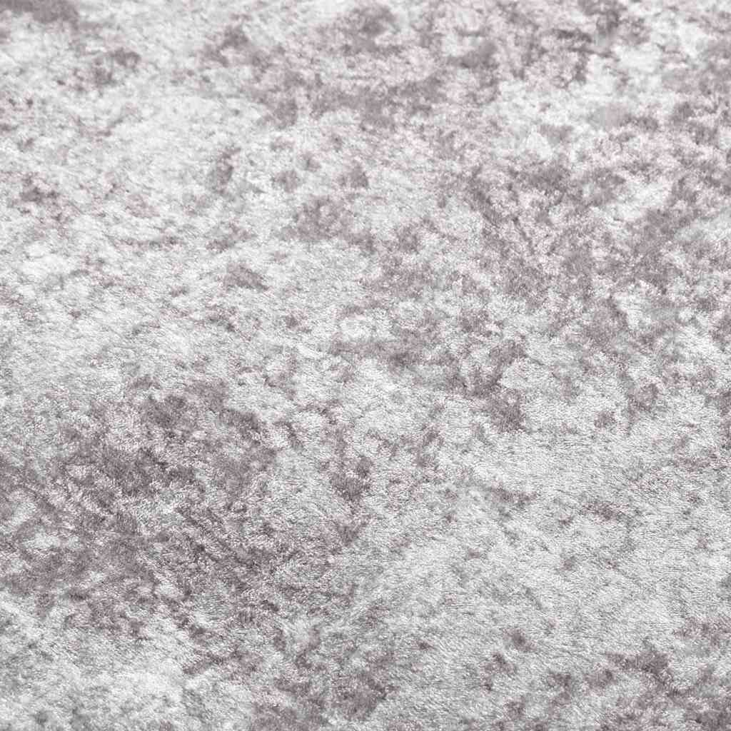 Vloerkleed wasbaar 190x300 cm grijs