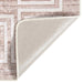 Vloerkleed wasbaar 80x150 cm beige