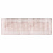 Vloerkleed wasbaar 80x300 cm beige