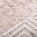 Vloerkleed wasbaar 80x300 cm beige