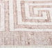 Vloerkleed wasbaar 190x300 cm beige