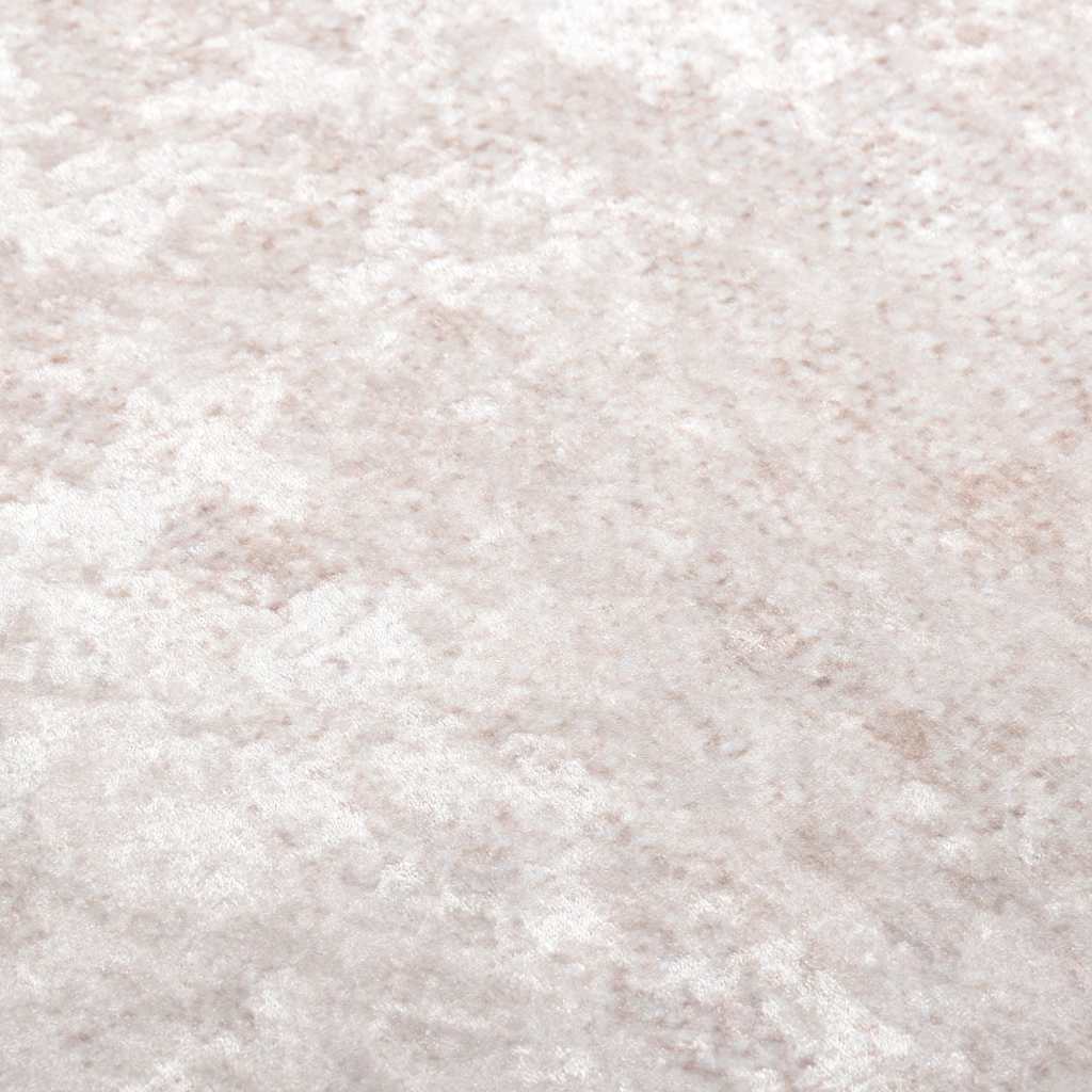 Vloerkleed wasbaar 80x300 cm lichtbeige