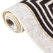 Vloerkleed wasbaar 160x230 cm lichtbeige