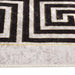 Vloerkleed wasbaar 160x230 cm lichtbeige