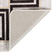 Vloerkleed wasbaar 160x230 cm lichtbeige