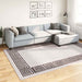 Vloerkleed wasbaar 190x300 cm lichtbeige