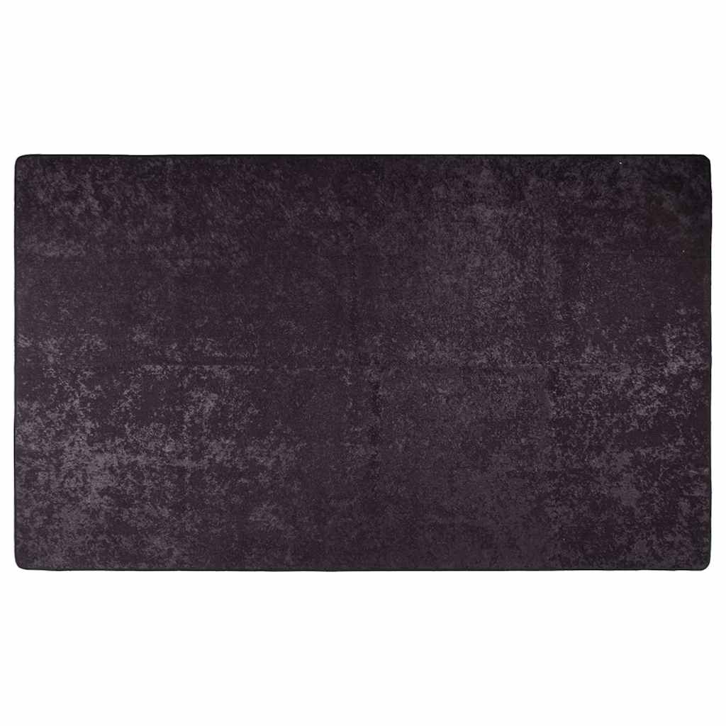 Vloerkleed wasbaar 120x180 cm antracietkleurig