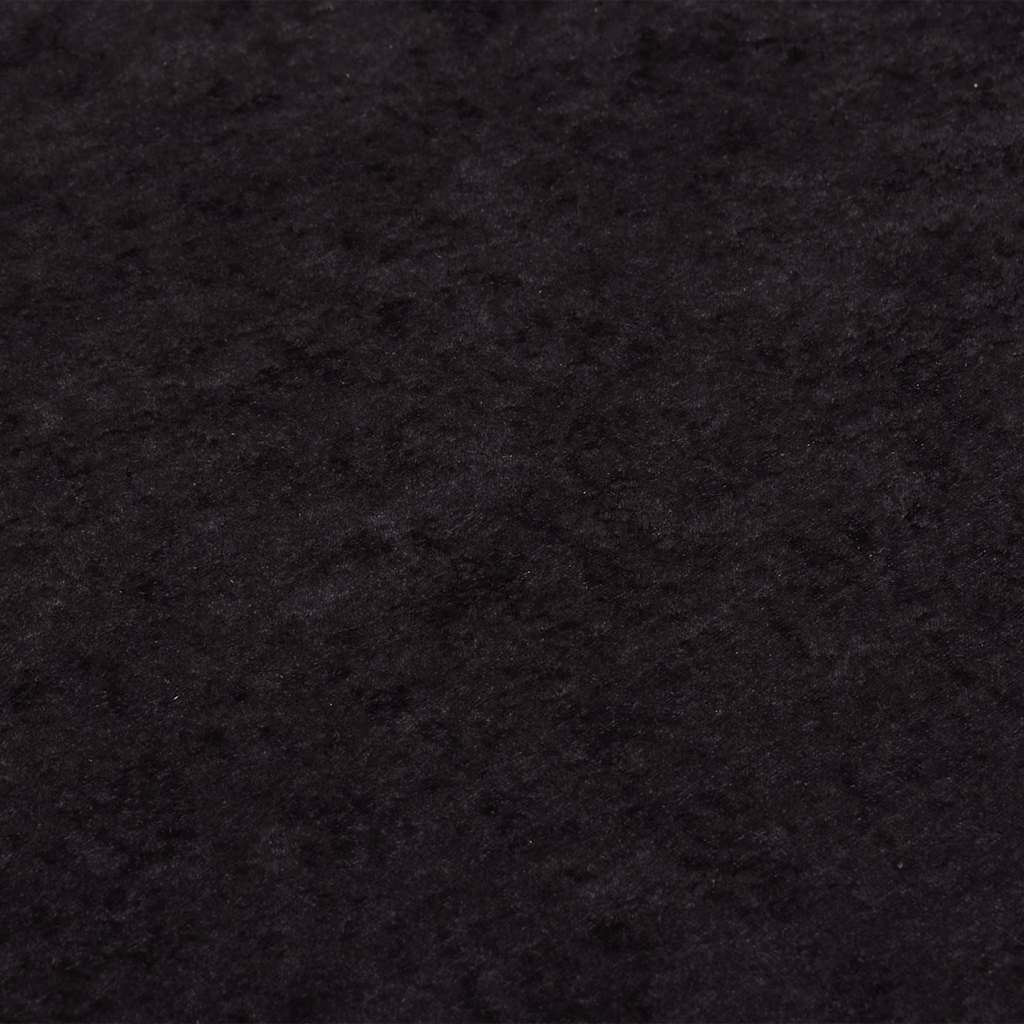 Vloerkleed wasbaar ø120 cm antracietkleurig