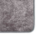 Vloerkleed wasbaar 190x300 cm grijs