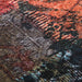 Vloerkleed wasbaar patchwork 190x300 cm meerkleurig