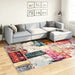Vloerkleed wasbaar patchwork 190x300 cm meerkleurig