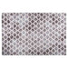 Vloerkleed wasbaar anti-slip 80x150 cm meerkleurig