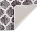 Vloerkleed wasbaar anti-slip 80x150 cm meerkleurig