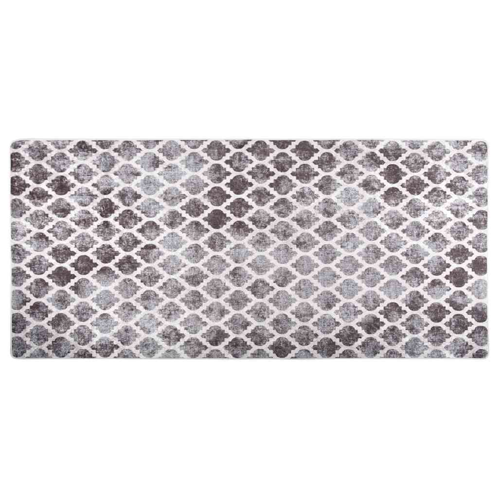 Vloerkleed wasbaar 80x300 cm meerkleurig
