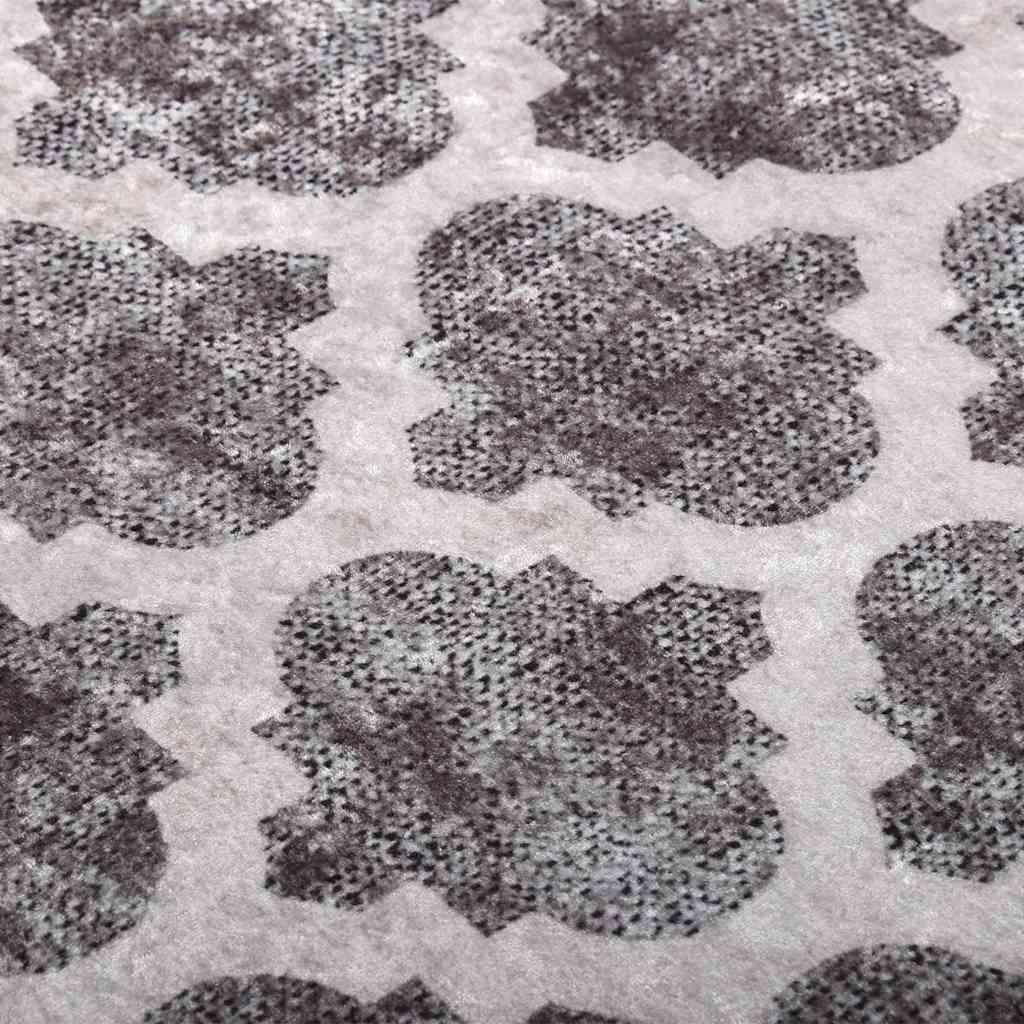 Vloerkleed wasbaar 80x300 cm meerkleurig