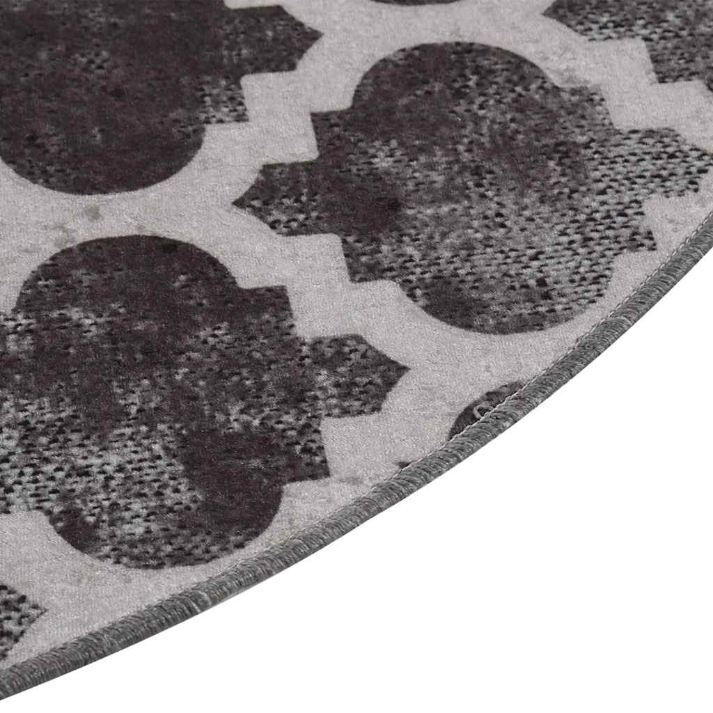Vloerkleed wasbaar ø120 cm meerkleurig