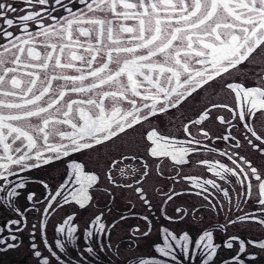 Vloerkleed wasbaar 80x150 cm meerkleurig