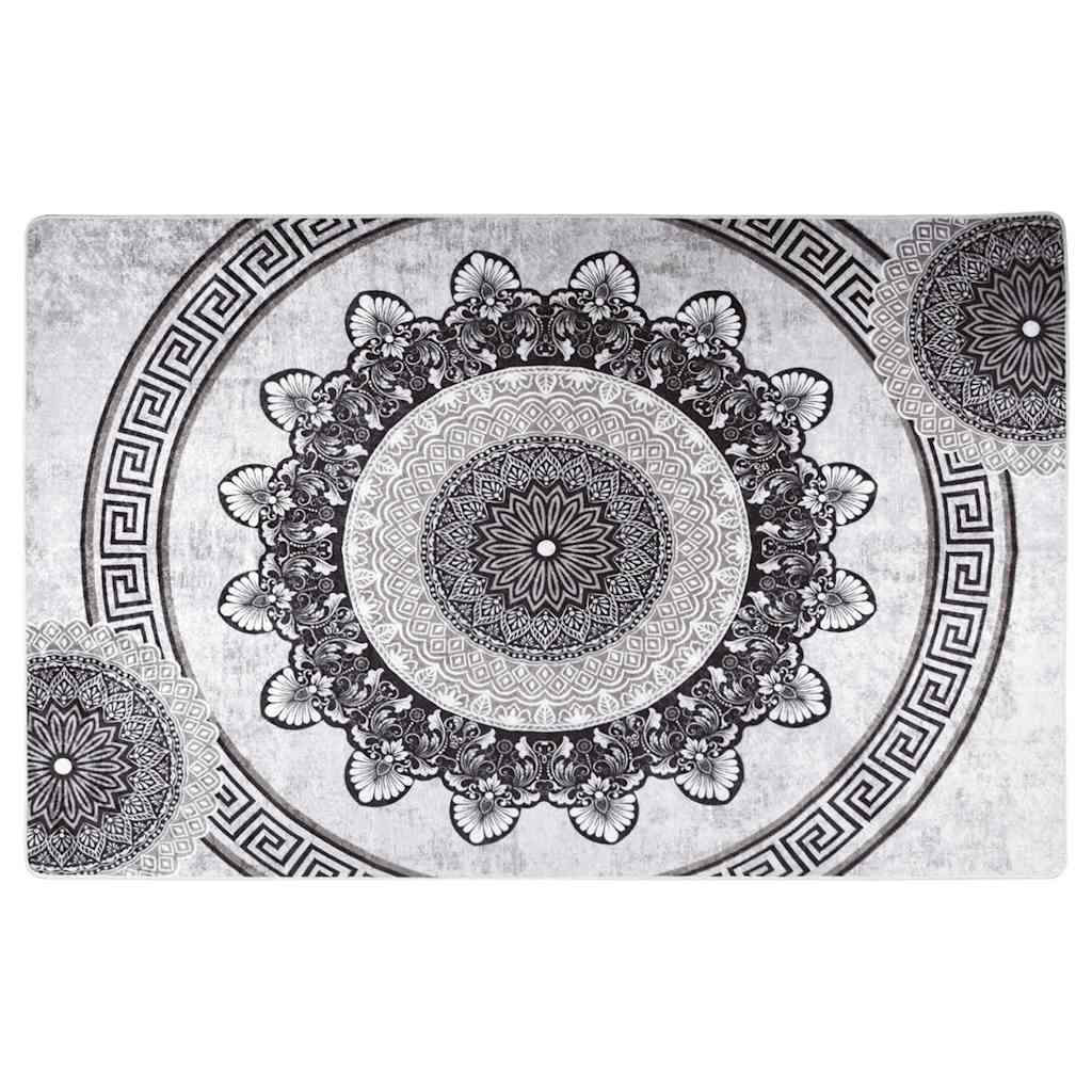 Vloerkleed wasbaar 160x230 cm meerkleurig