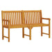 Tuinbank 150 Cm Massief Acaciahout 150 x 55.5 x 90 cm