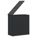 Tuinbox 100x49x103,5 cm polyetheen rattan zwart