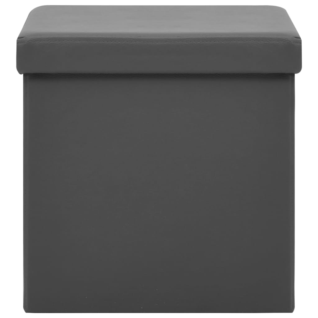 Opbergkruk inklapbaar PVC grijs
