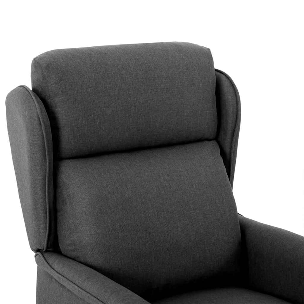 Ligstoel Donkergrijs 66.5 x 94 x 101.5 cm Polyester