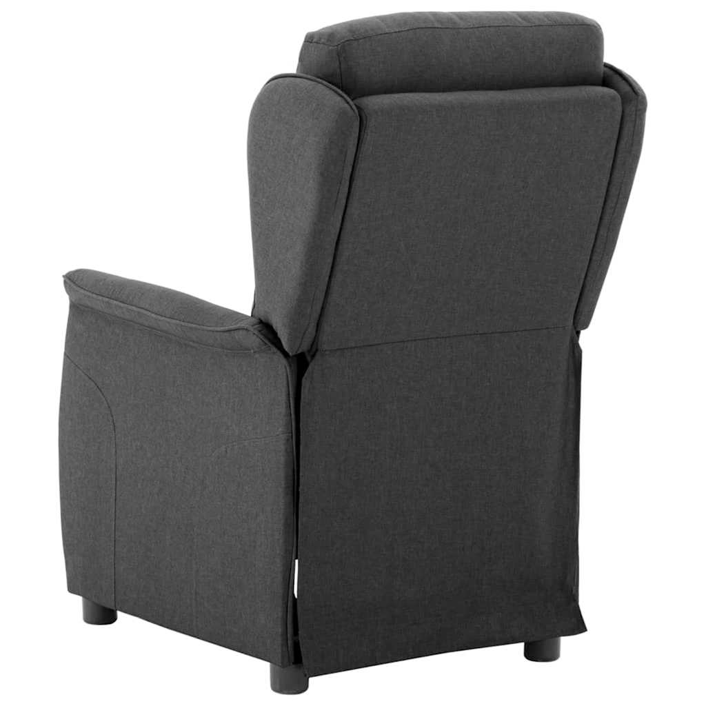Ligstoel Donkergrijs 66.5 x 94 x 101.5 cm Polyester