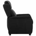 Ligstoel Zwart 66.5 x 94 x 101.5 cm Polyester