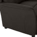 Ligstoel Donkerbruin 66.5 x 94 x 101.5 cm Polyester