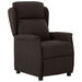Ligstoel Donkerbruin 66.5 x 94 x 101.5 cm Polyester