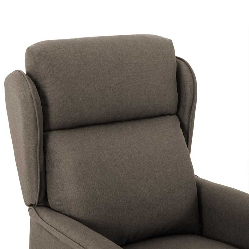 Ligstoel Taupe 66.5 x 94 x 101.5 cm Polyester