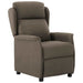 Ligstoel Taupe 66.5 x 94 x 101.5 cm Polyester