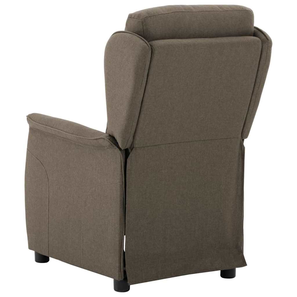 Ligstoel Taupe 66.5 x 94 x 101.5 cm Polyester