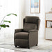 Ligstoel Taupe 66.5 x 94 x 101.5 cm Polyester