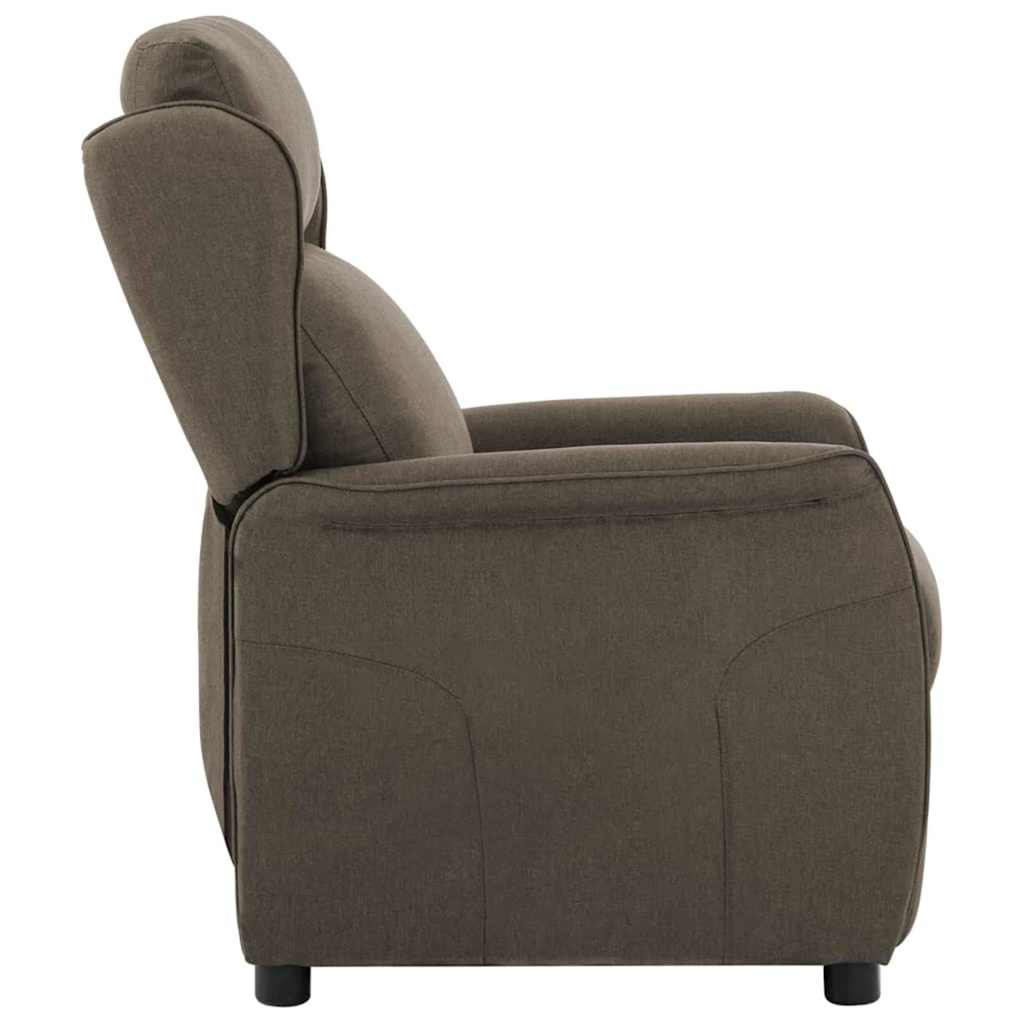 Ligstoel Taupe 66.5 x 94 x 101.5 cm Polyester