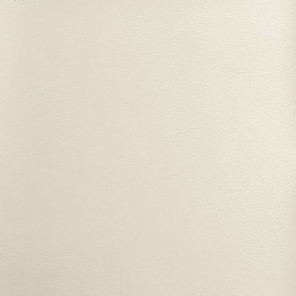 Fauteuil verstelbaar kunstleer wit