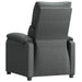 Fauteuil verstelbaar stof donkergrijs
