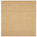 Vloerkleed 100x100 cm natuurlijk sisal