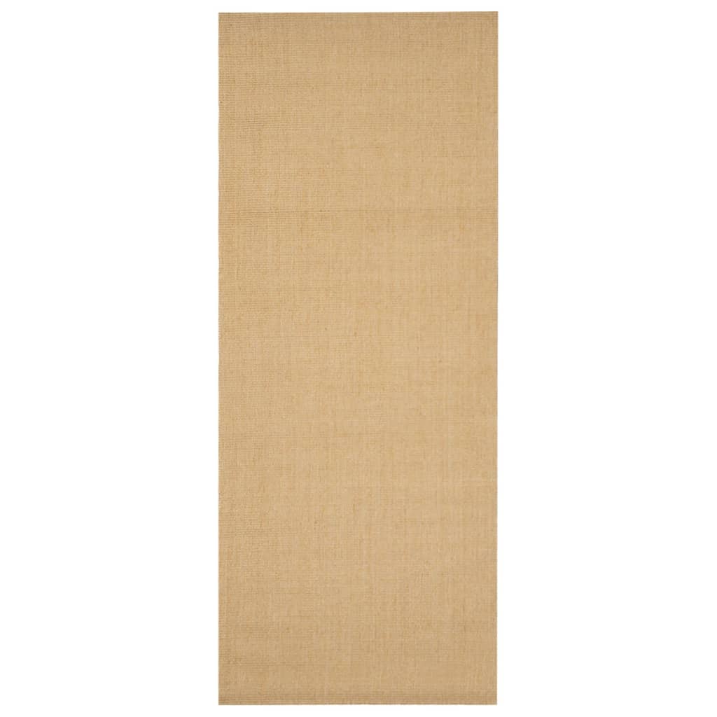 Vloerkleed 100x250 cm natuurlijk sisal