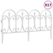 Gazonranden 17 st 10 m polypropeen wit