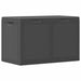 Tuinbox 180 L PP rattan zwart