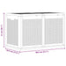 Tuinbox 180 L PP rattan zwart