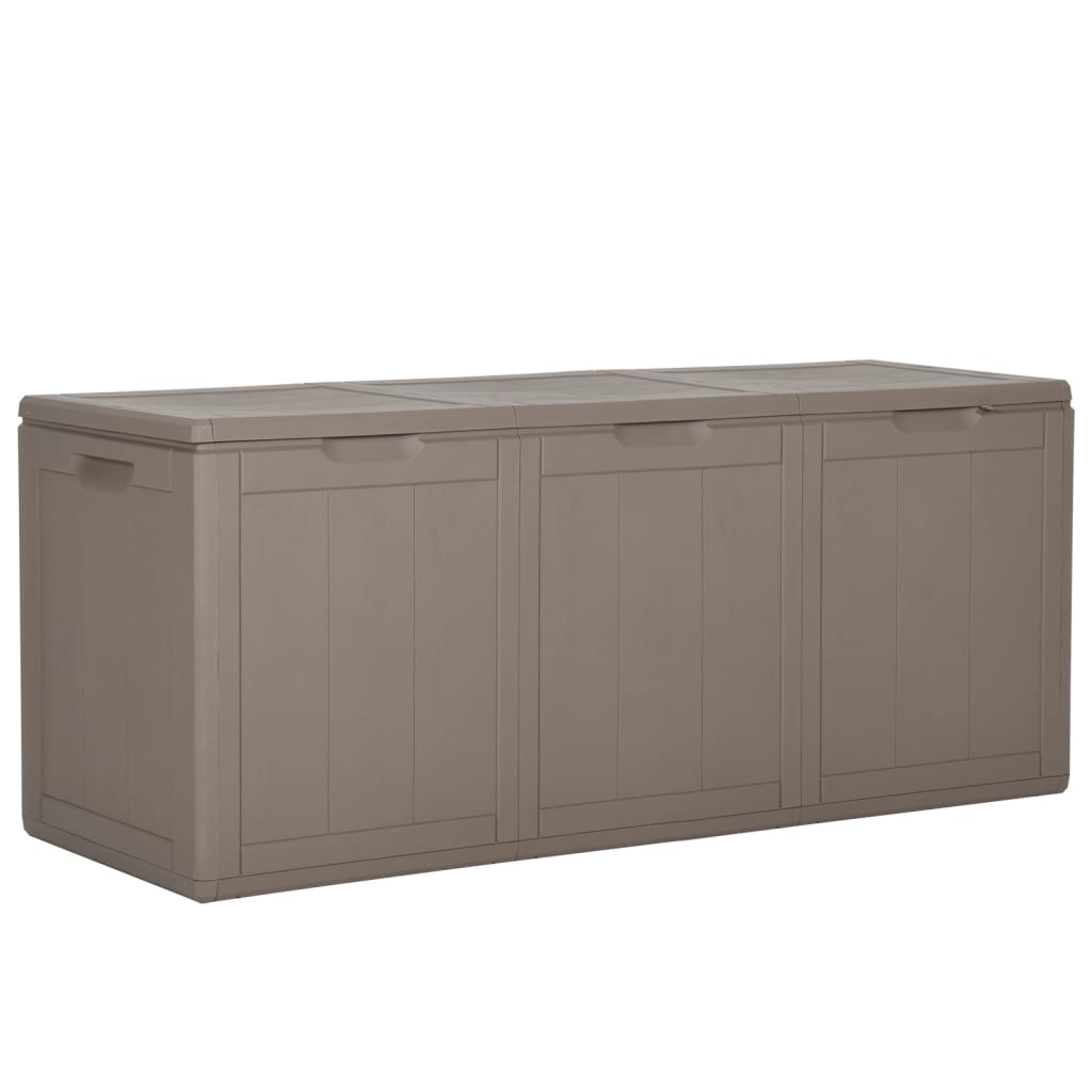 Tuinbox 270 L PP houtlook bruin