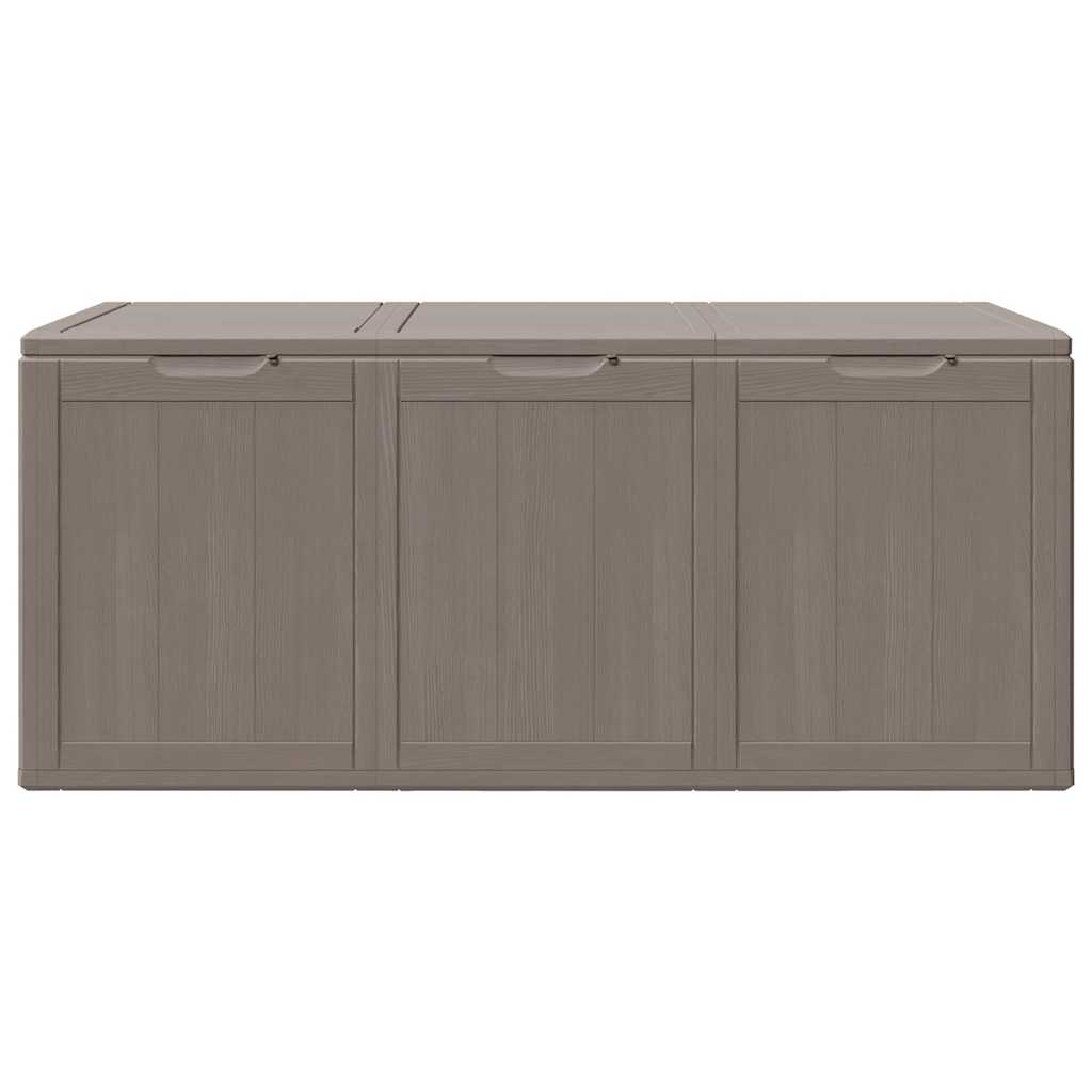 Tuinbox 270 L PP houtlook bruin