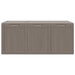 Tuinbox 270 L PP houtlook bruin