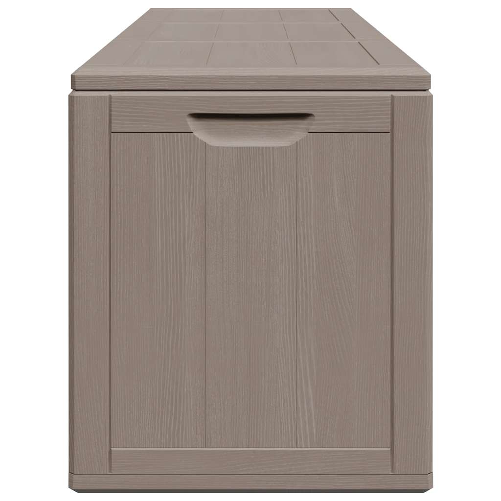 Tuinbox 270 L PP houtlook bruin