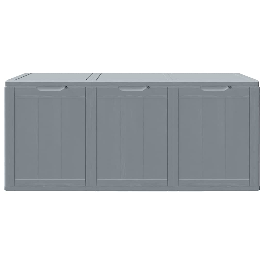 Tuinbox 270 L PP houtlook grijs