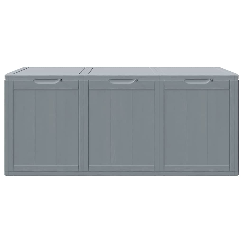 Tuinbox 270 L PP houtlook grijs