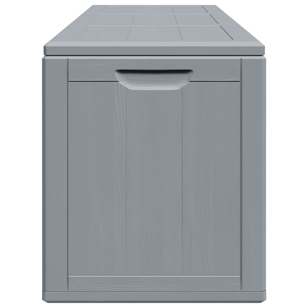 Tuinbox 270 L PP houtlook grijs